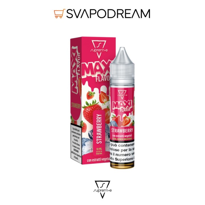 Suprem-e Strawberry Maxi flavor 10ml Aroma Shot | Svapodream