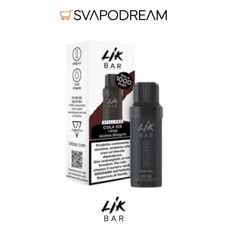 Lik Bar Still Pod Cola Ice 20mg | Svapodream
