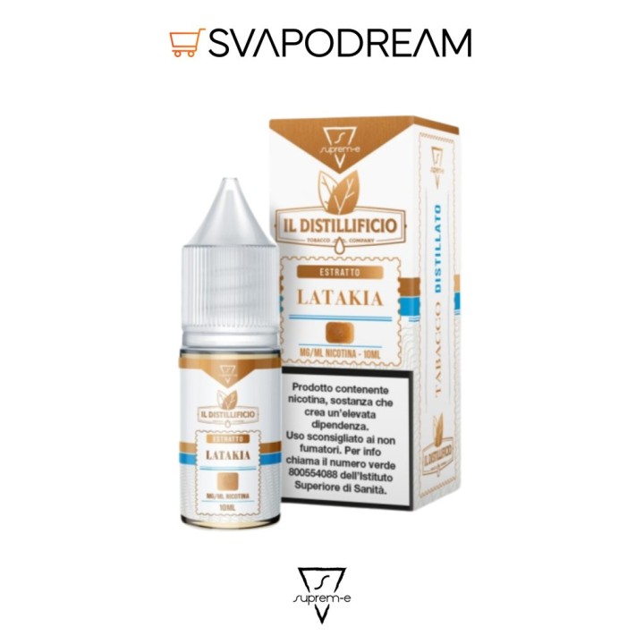 Latakia Il Distillificio Suprem-e Liquido 10ml | Svapodream
