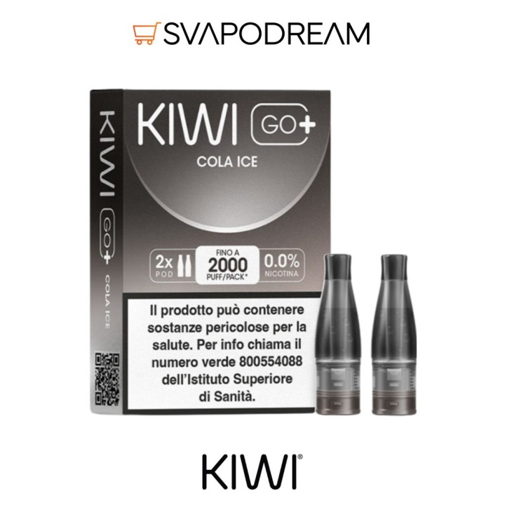 Kiwi Go Plus Cola Ice Pod Precaricata 2pz | Svapodream