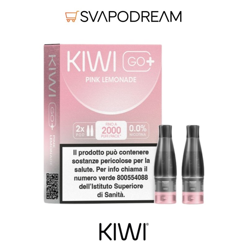 Kiwi Go Plus Pod Pink Lemonade 2pz | Svapodream