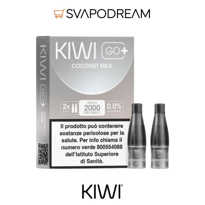 Kiwi GO Plus Coconut Milk (Cocco) Pod 2pz | Svapodream