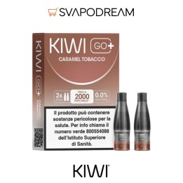 KIWI GO PLUS Pod Precaricata CARAMEL TOBACCO