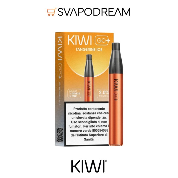 KIWI GO PLUS Starter Kit TANGERINE ICE