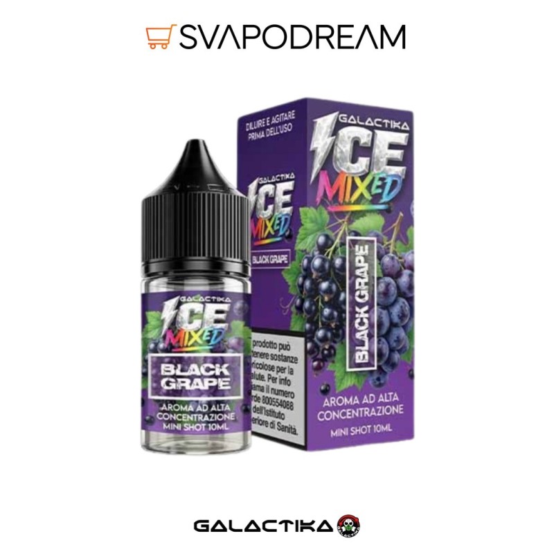 Galactika Ice Mixed Black Grape Aroma Shot | Svapodream