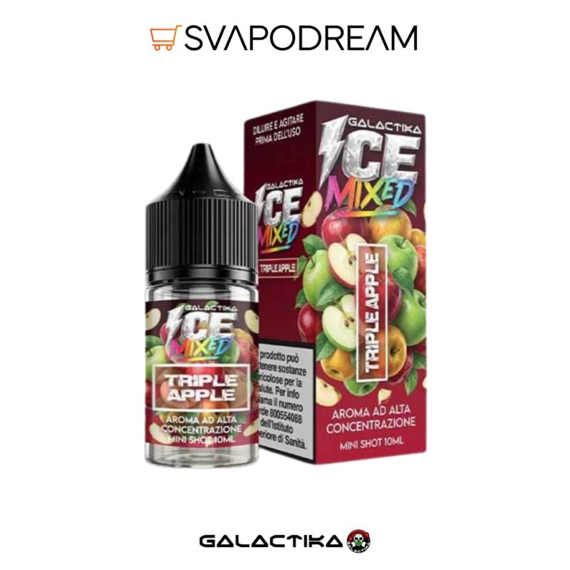 Triple Apple Ice - Aroma Mini Shot Galactika | Svapodream