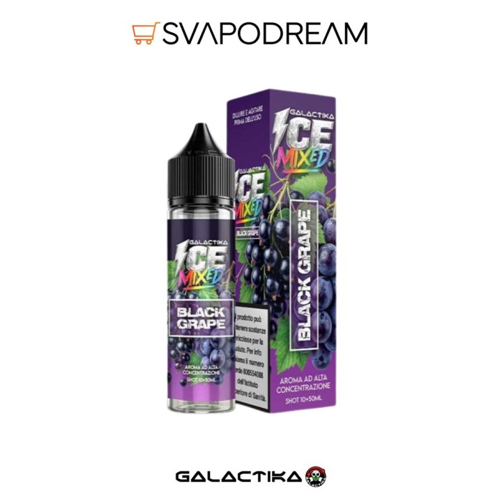 Galactika Ice Mixed Black Grape - Aroma Shot | Svapodream