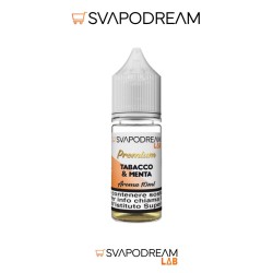SVAPODREAM LAB PREMIUM - Aroma Concentrato 10ml TABACCO & MENTA