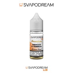 SVAPODREAM LAB PREMIUM - Aroma Concentrato 10ml TABACCO & VANIGLIA