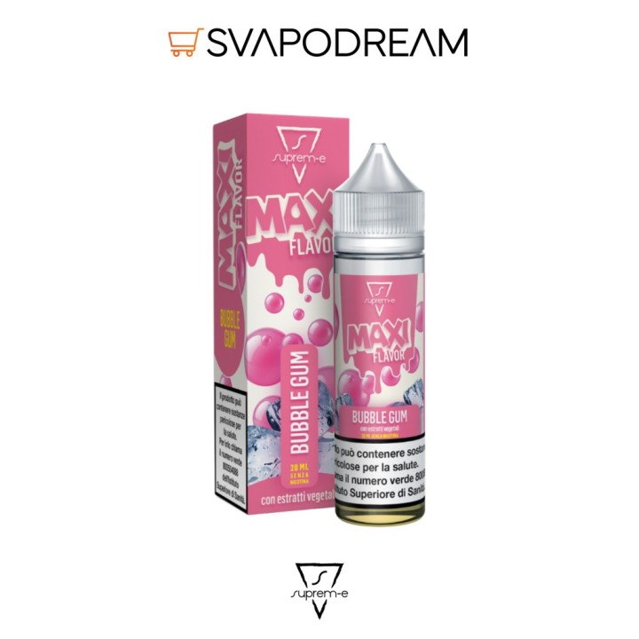 Suprem-e Bubble Gum Mix&Vape 20ml Maxi Flavor | Svapodream