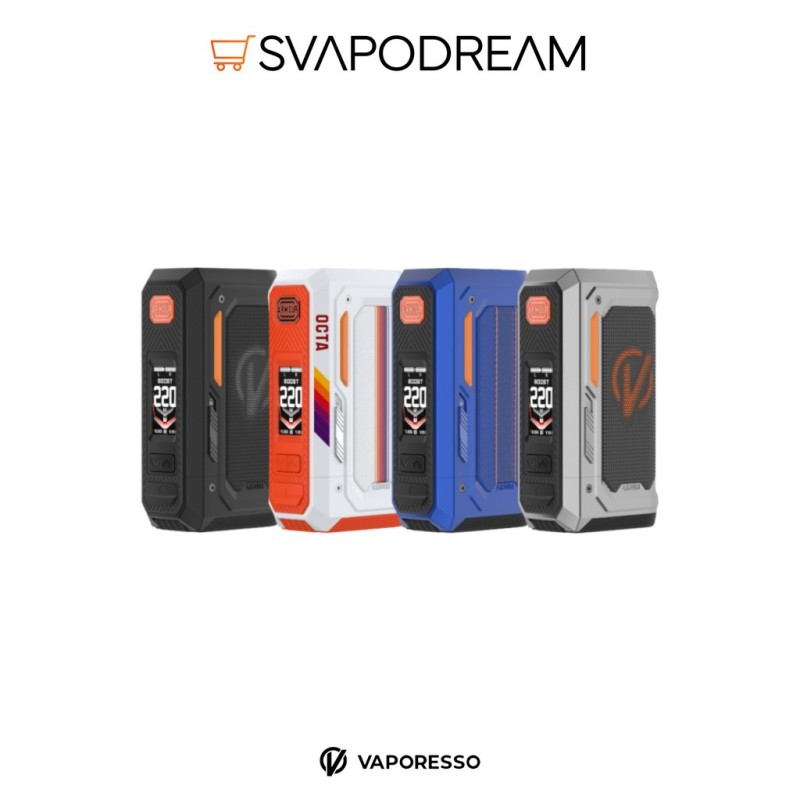 Armour Octa 220W Box Mod Vaporesso | Svapodream