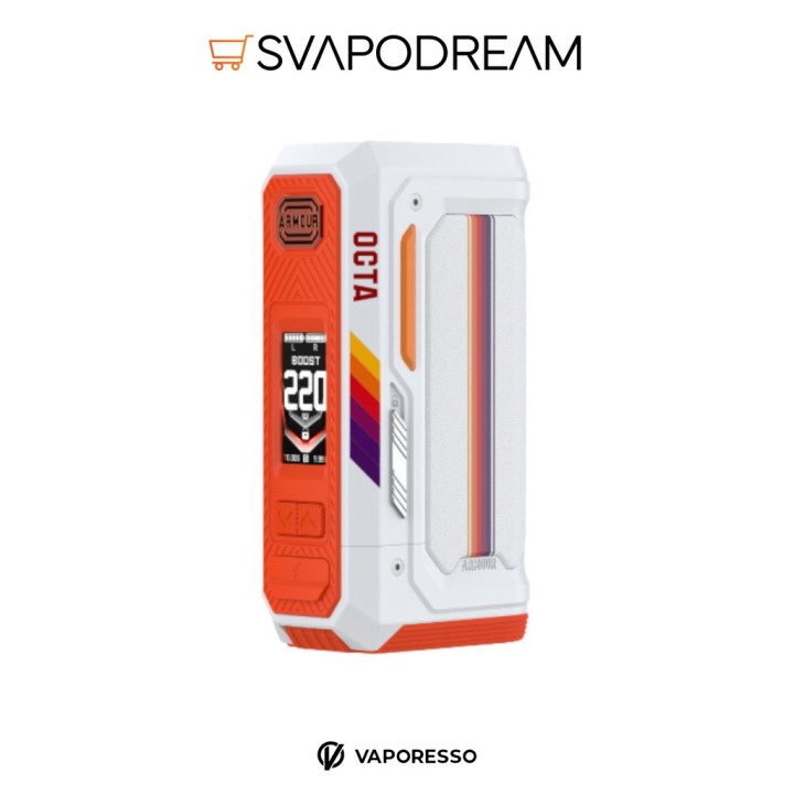 Armour Octa 220W Box Mod Vaporesso | Svapodream