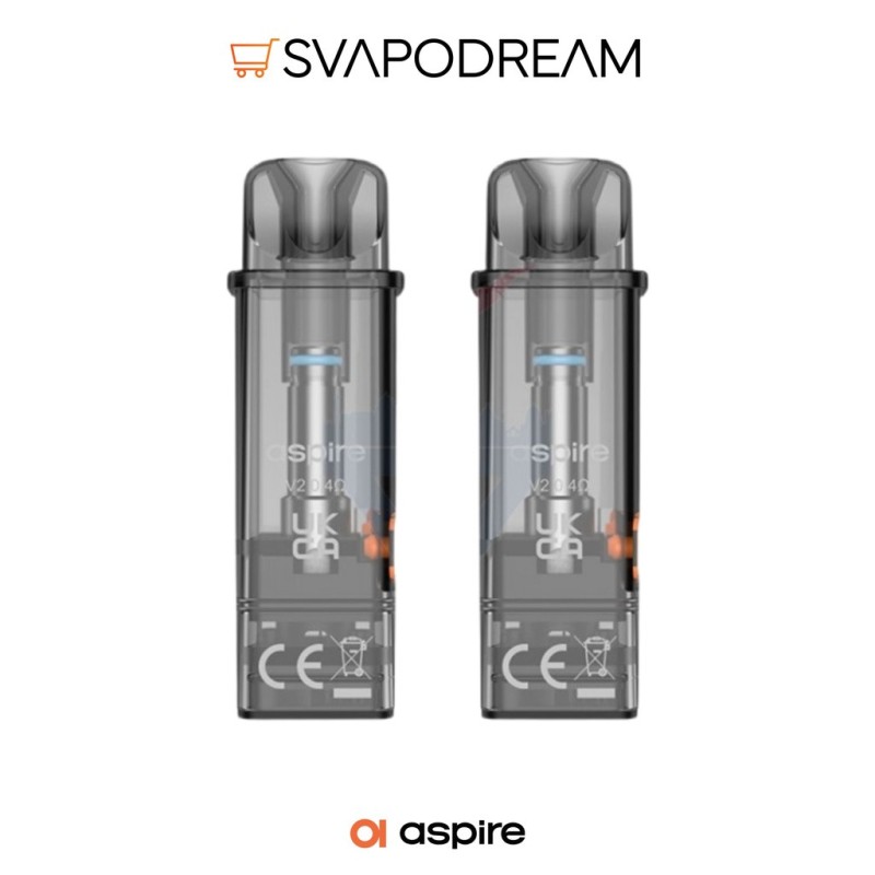 Cartuccia Gotek V2 Aspire 2pz | Svapodream