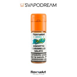 Biscotto Caramello Salato FlavourArt Aroma 10ml | Svapodream