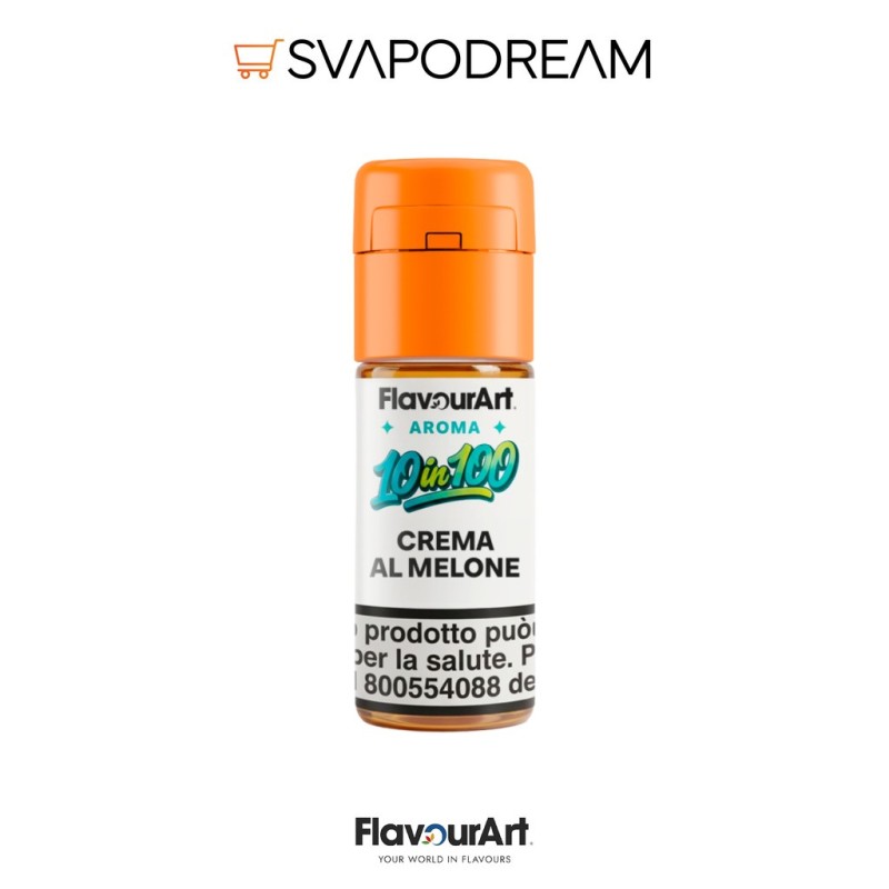 Crema al Melone FlavourArt Aroma Concentrato 10ml | Svapodream