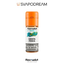 Menta Pesca FlavourArt - Aroma Concentrato 10ml | Svapodream
