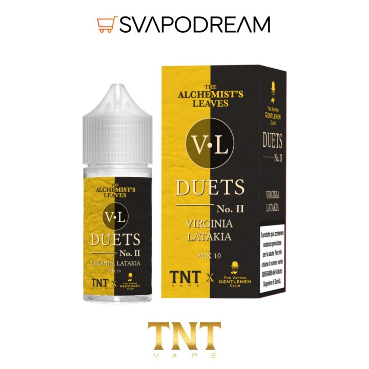 Alchemist's Leaves Duets Virginia Latakia Mix&Vape | Svapodream