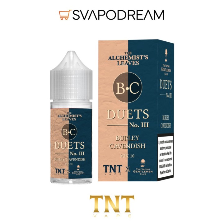 Alchemist's Leaves Duets Burley Cavendish Mix&Vape | Svapodream