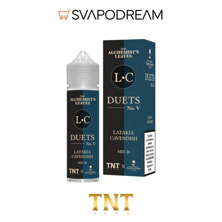 Alchemist's Leaves Duets Latakia Cavendish Mix&Vape | Svapodream