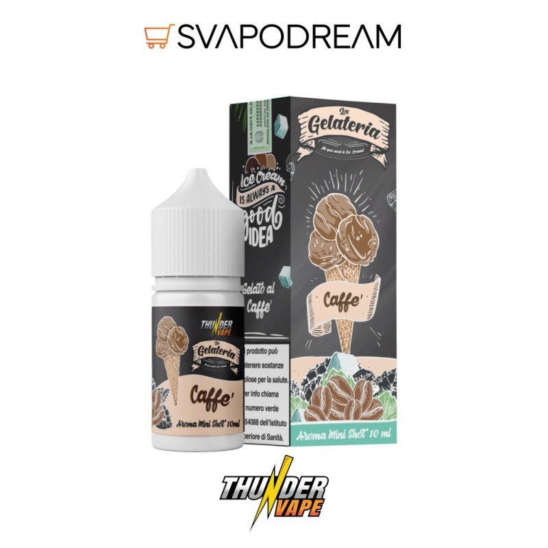 La Gelateria Caffè Aroma Shot Thunder Vape | Svapodream