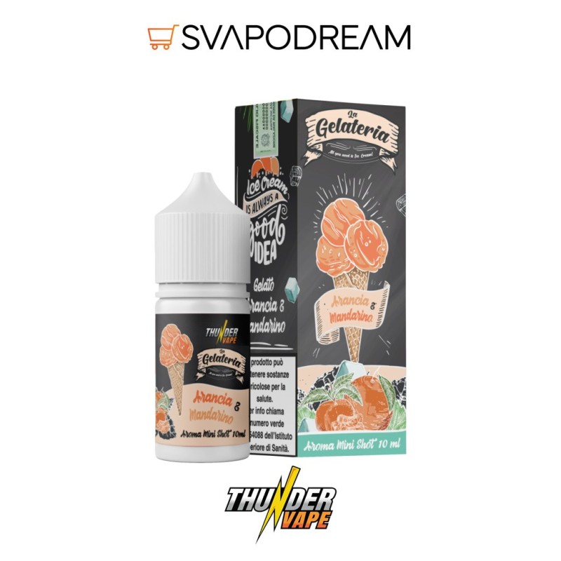 Aroma Shot Gelato Arancia e Mandarino Thunder Vape | Svapodream