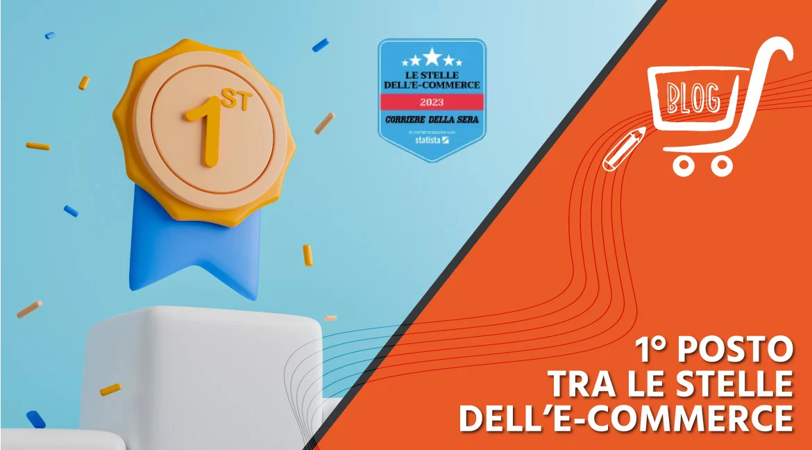 1° posto tra le Stelle Dell'E-commerce