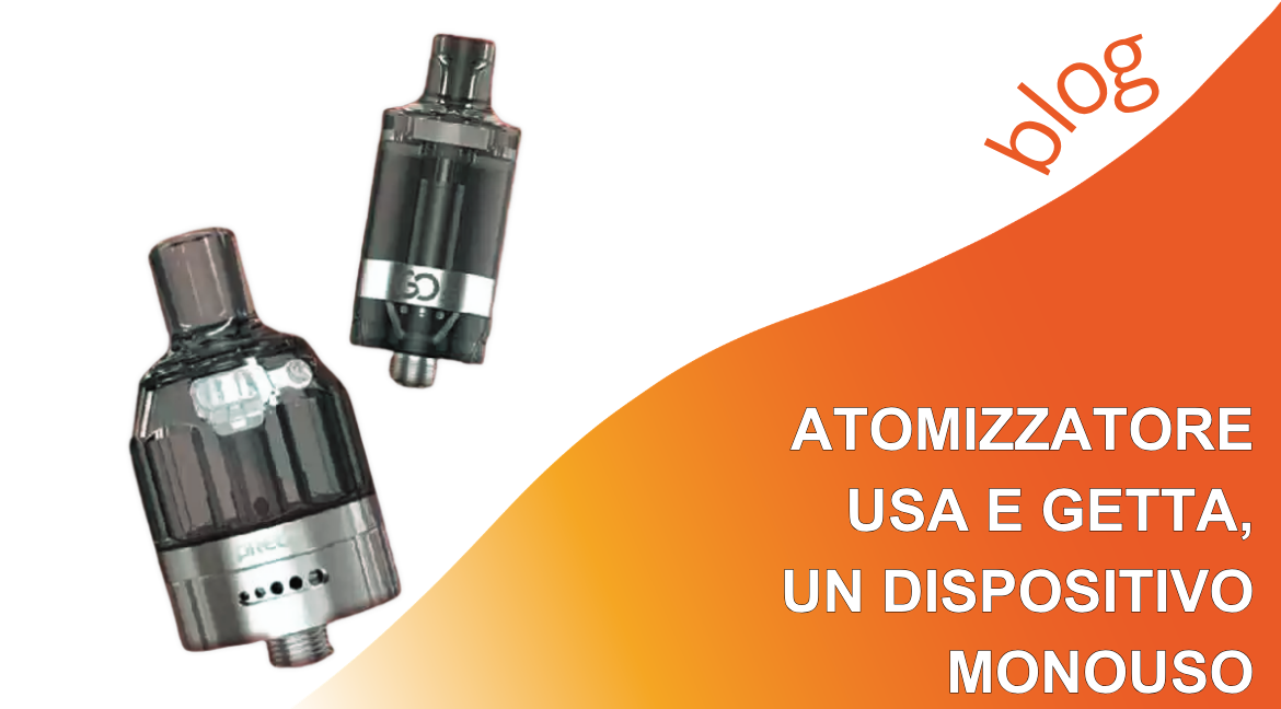 Atomizzatore usa e getta, un dispositivo monouso